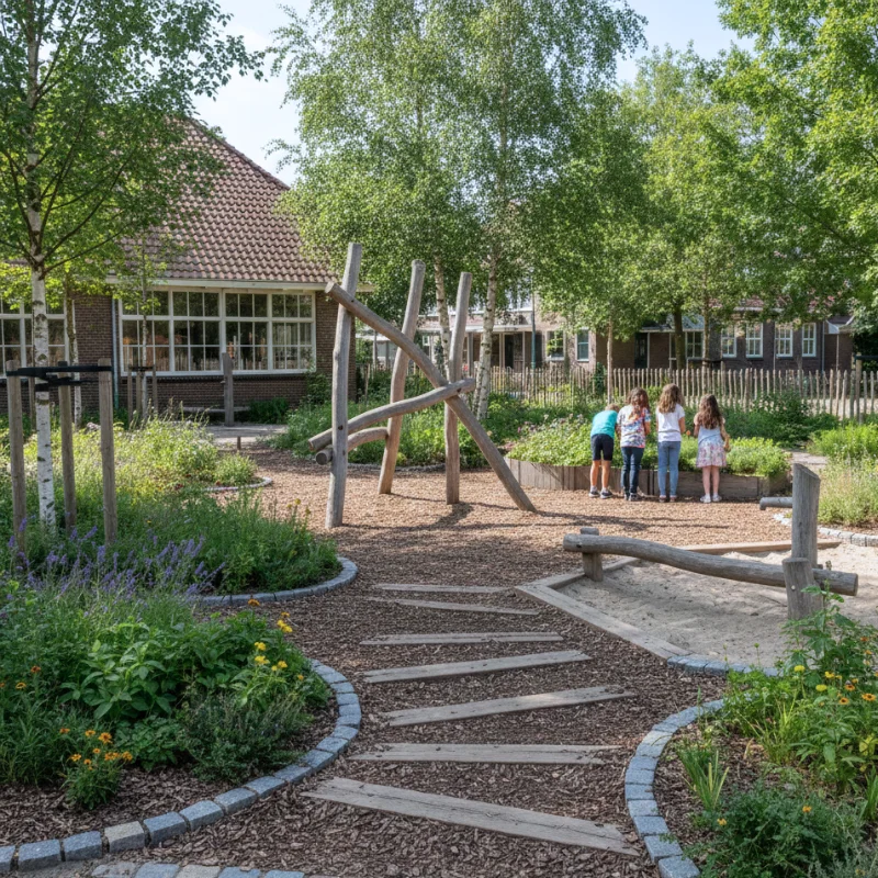 biologische tuin scholen